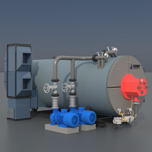 WNS Gas Oil Hot Water Boiler